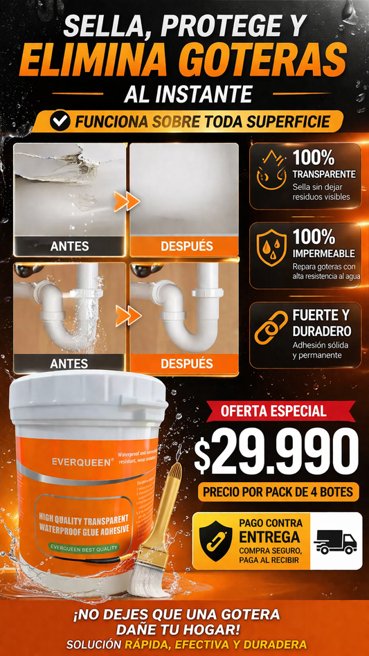 4 Sellador Adhesivo Impermeable 300g Nar